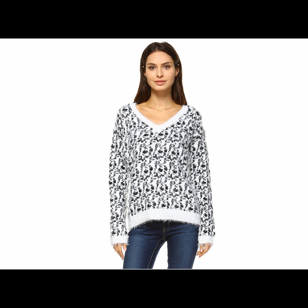 Fluffy sweater